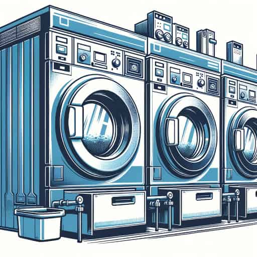 Commercial laundry equipment benefits